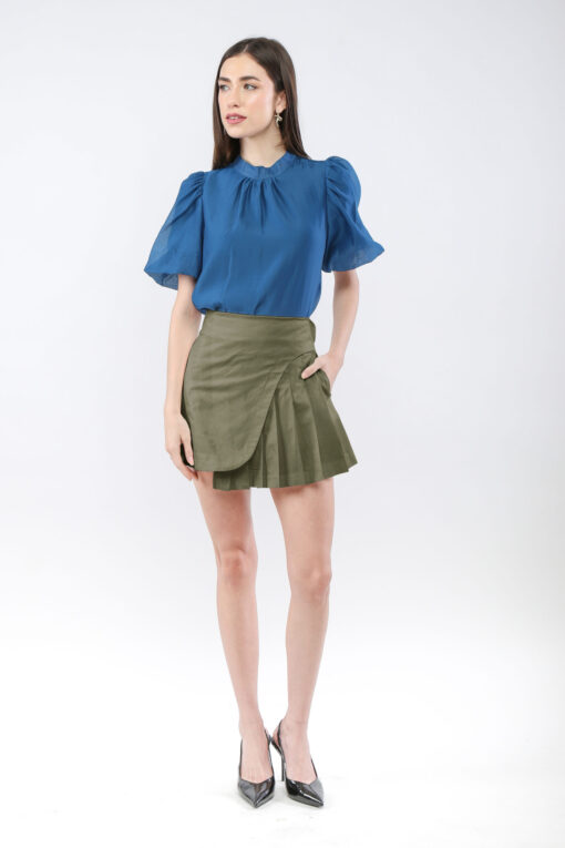 Twist Pleat Skort - Image 5