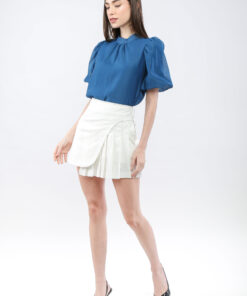 Twist Pleat Skort