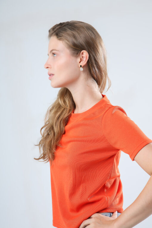 Serene Gold Earrings - Image 2