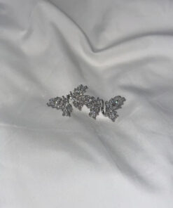 Sparkling Butterfly Earrings
